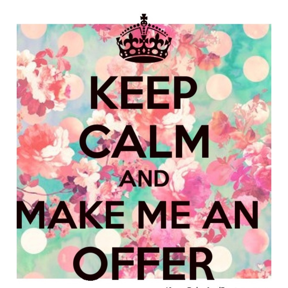 Most reasonable offers accepted!!!